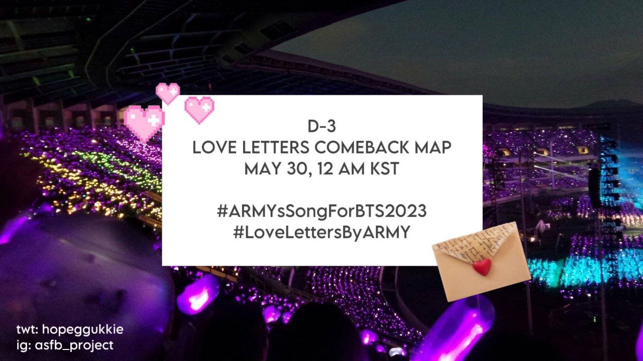 ARMY prepara una sorpresa para BTS: el proyecto ‘Love Letters’