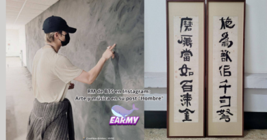 Banner articulo instagram post "hombre" de Namjoon