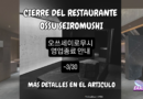Articulo Restaurante Ossu Seiromushi
