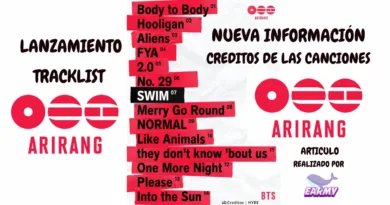 Arirang Tracklist