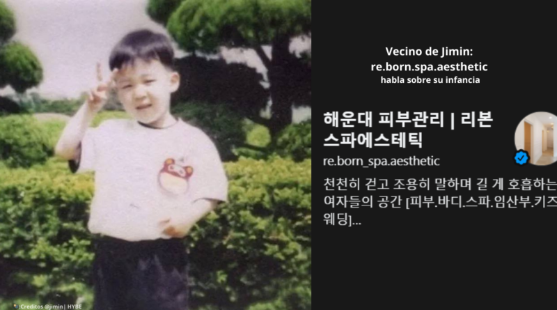 Vecino de Jimin habla de su infancia