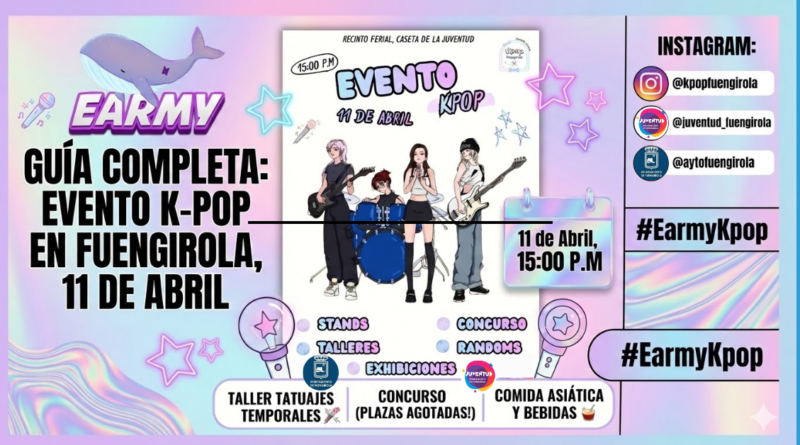 Evento Kpop Fuengirola 11 abril