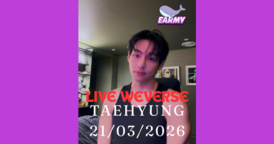 V de BTS en Weverse: «Practiqué más de lo normal para ARMY»