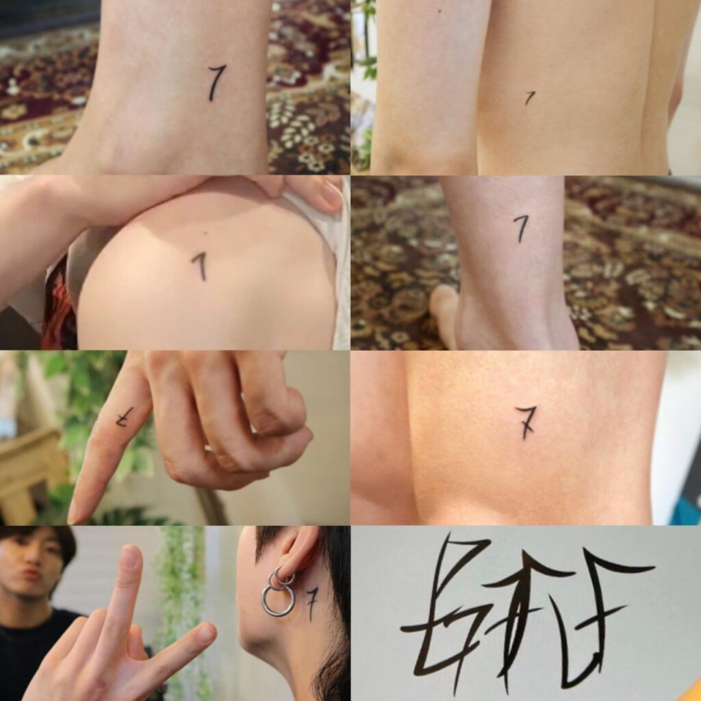 imagenes tatuajes bts 7