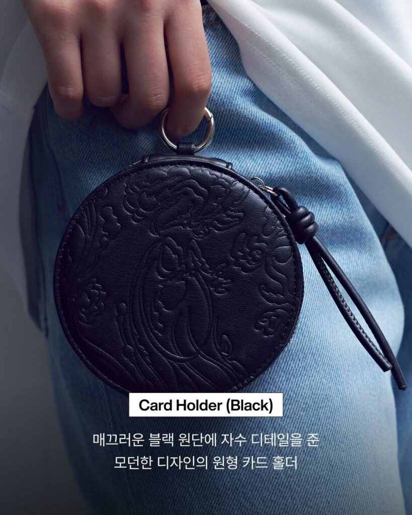 tarjetero negro arirang weverse