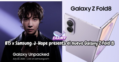 BTS x Samsung: J-Hope presenta el nuevo Galaxy Z Fold 8