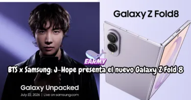 BTS x Samsung: J-Hope presenta el nuevo Galaxy Z Fold 8