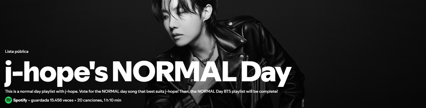 Lista Jhope's Normal Day