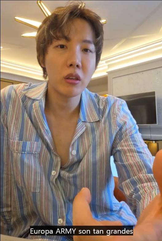 army europa son grandes Live jhope 8 Julio