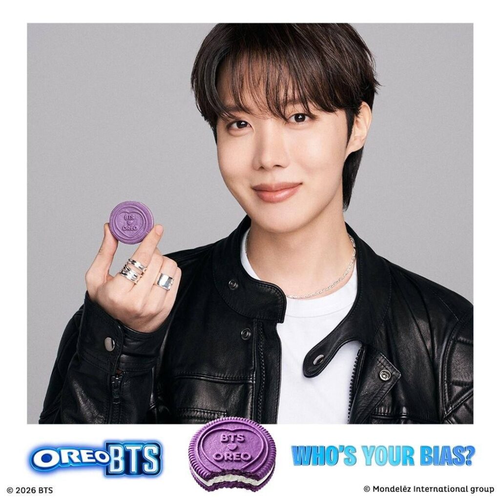 imagen Jhope bts x oreo