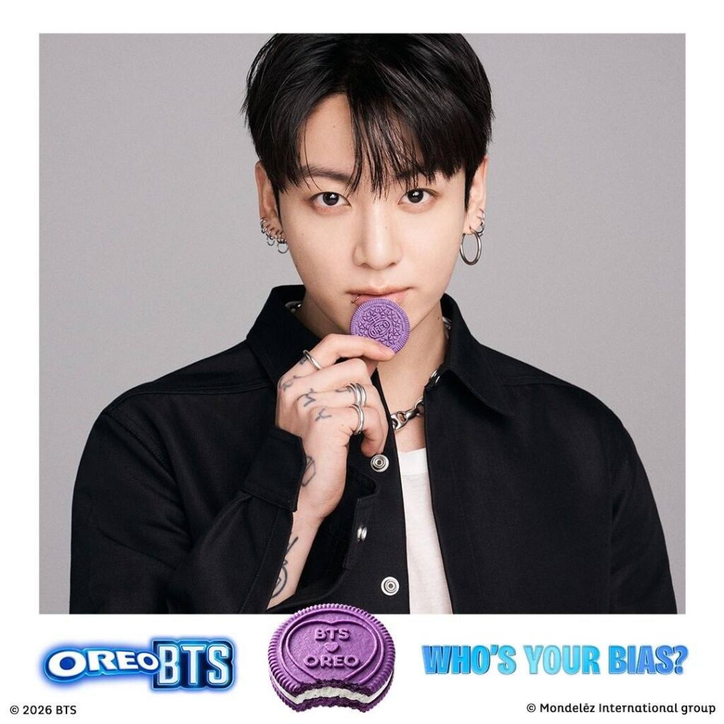 imagen Jungkook bts x oreo