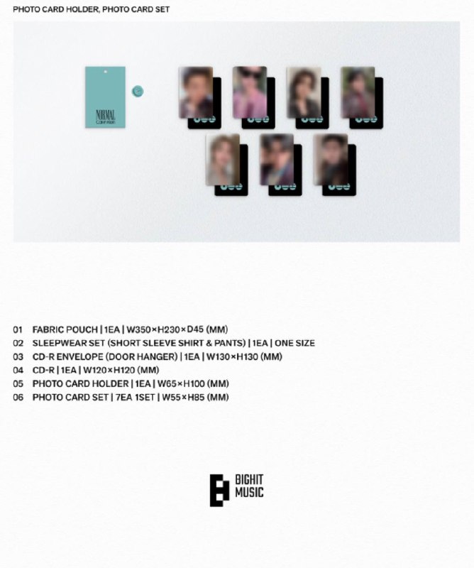 Photocard holder normal x calvin klein sleepwear